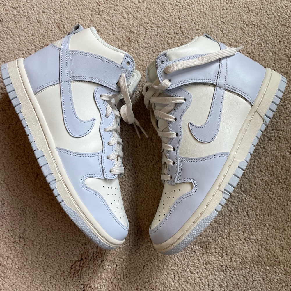 Nike Dunk High Sail Football Grey (Women's)